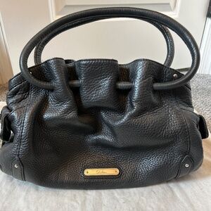 Cole Haan black leather handbag